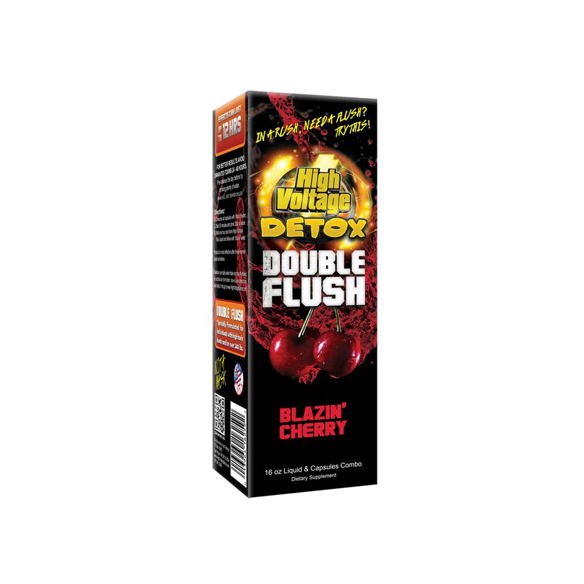 High Voltage Detox - Double Flush - Blazin Cherry