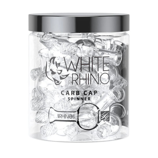 White Rhino - Carb Cap - Spinner - 15ct