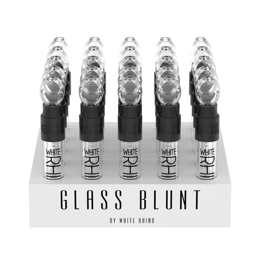 White Rhino - Blunt - 25ct - Glass Slider