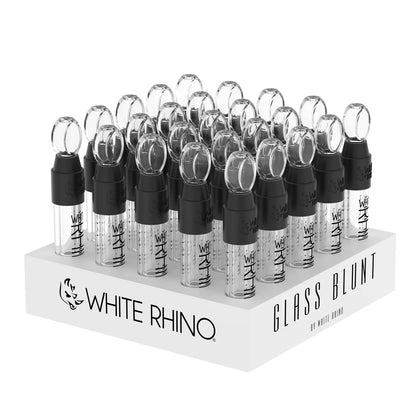 White Rhino - Blunt - 25ct - Glass Slider