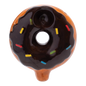 Wacky Bowlz - Ceramic Pipe - Fun Designs and Unique Shapes - 3.5" - Chocolate Donut