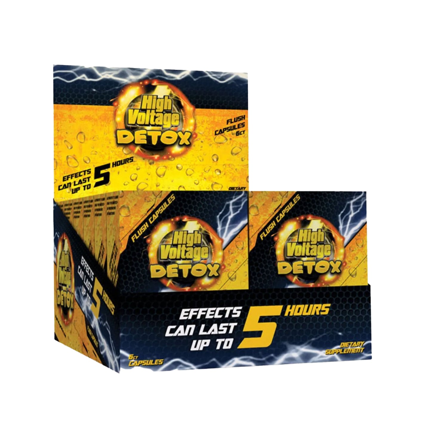 High Voltage Detox - Capsules - Fast Flush - 6ct