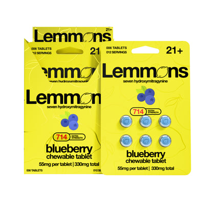 Lemmons - 55mg 7-OH Tabs - 6pk - 6ct