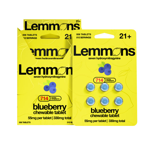 Lemmons - 55mg 7-OH Tabs - 6pk - 6ct