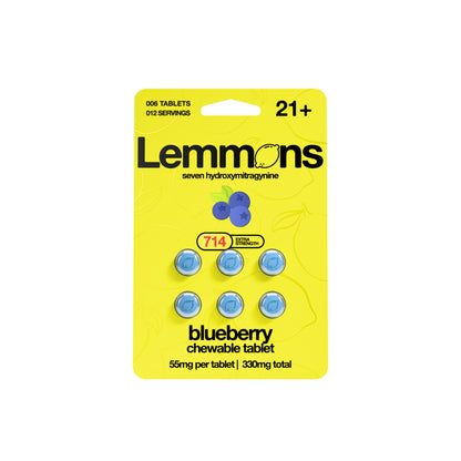 Lemmons - 55mg 7-OH Tabs - 6pk - 6ct