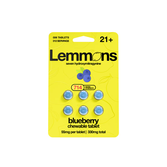 Lemmons - 55mg 7-OH Tabs - 6pk - 6ct