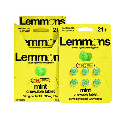 Lemmons - 55mg 7-OH Tabs - 6pk - 6ct