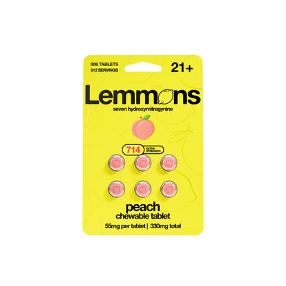 Lemmons - 55mg 7-OH Tabs - 6pk - 6ct