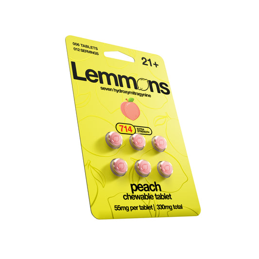 Lemmons - 55mg 7-OH Tabs - 6pk - 6ct