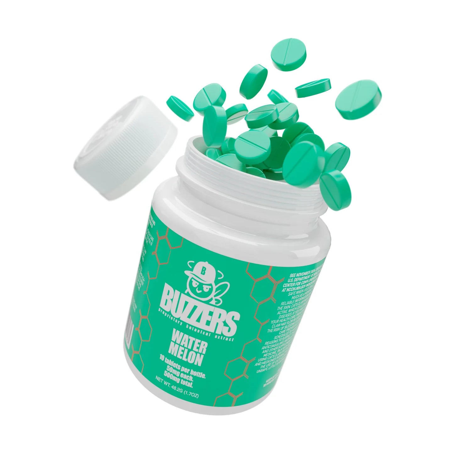 Buzzers - 50mg Cat's Claw Extract Tabs - 10pk - 6ct