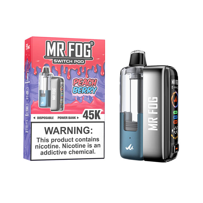 Mr Fog 45k Switch Pod Kit - 10ml - 5ct – Metro Smoke Wholesale