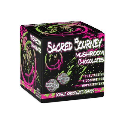 Sacred Journey Extra Strength Mushroom Chocolate Singles - 20ct