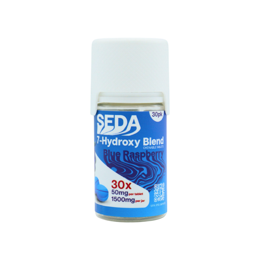 Seda 50mg 7-OH Tabs - 30ct Tablet Jars