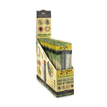 King Palm - Cones - Slim (2/$2.49) 2pk - 20ct - Natural