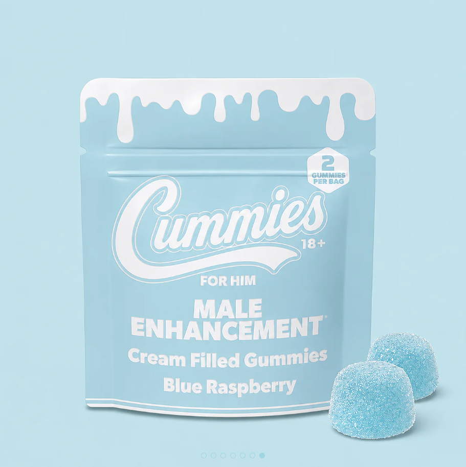 Cummies - Sexual Enhancement Gummies for Him - 2pk - 10ct - Blue Raspberry