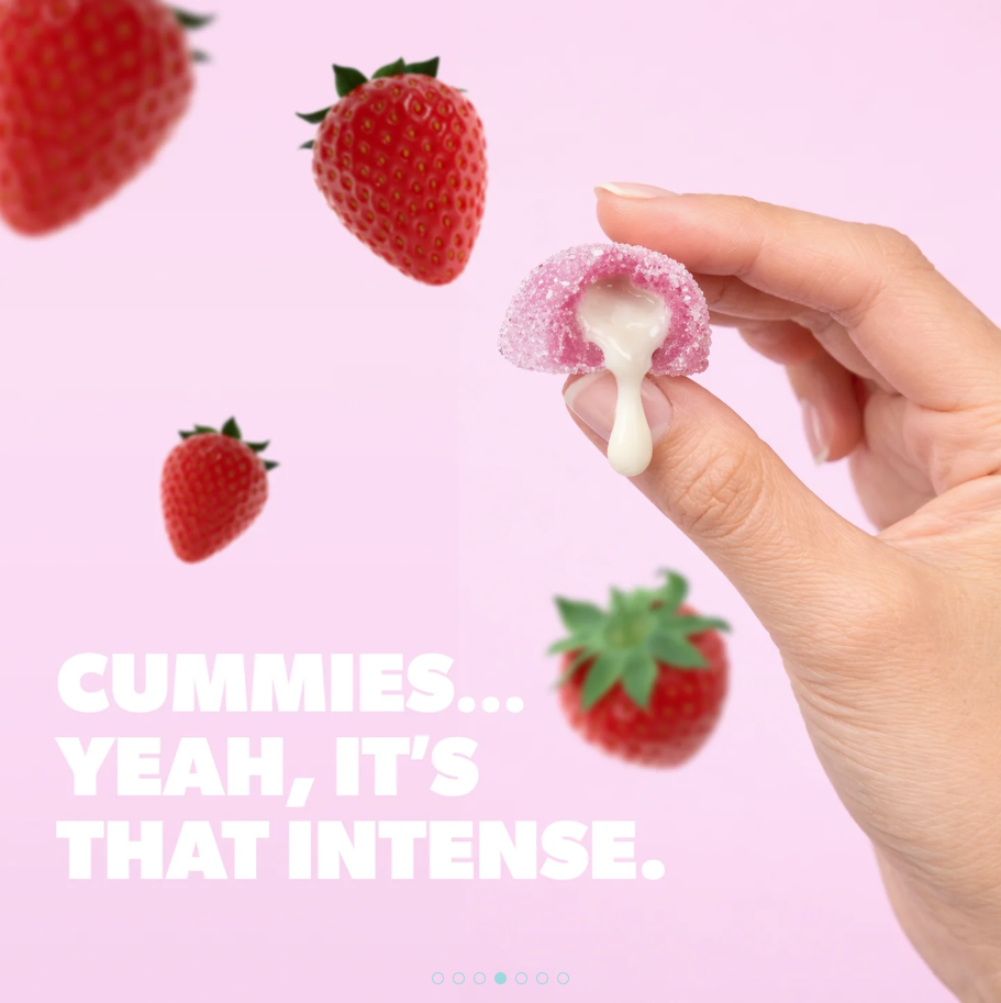 Cummies - Sexual Enhancement Gummies for Her - 2pk - 10ct - Strawberries & Cream