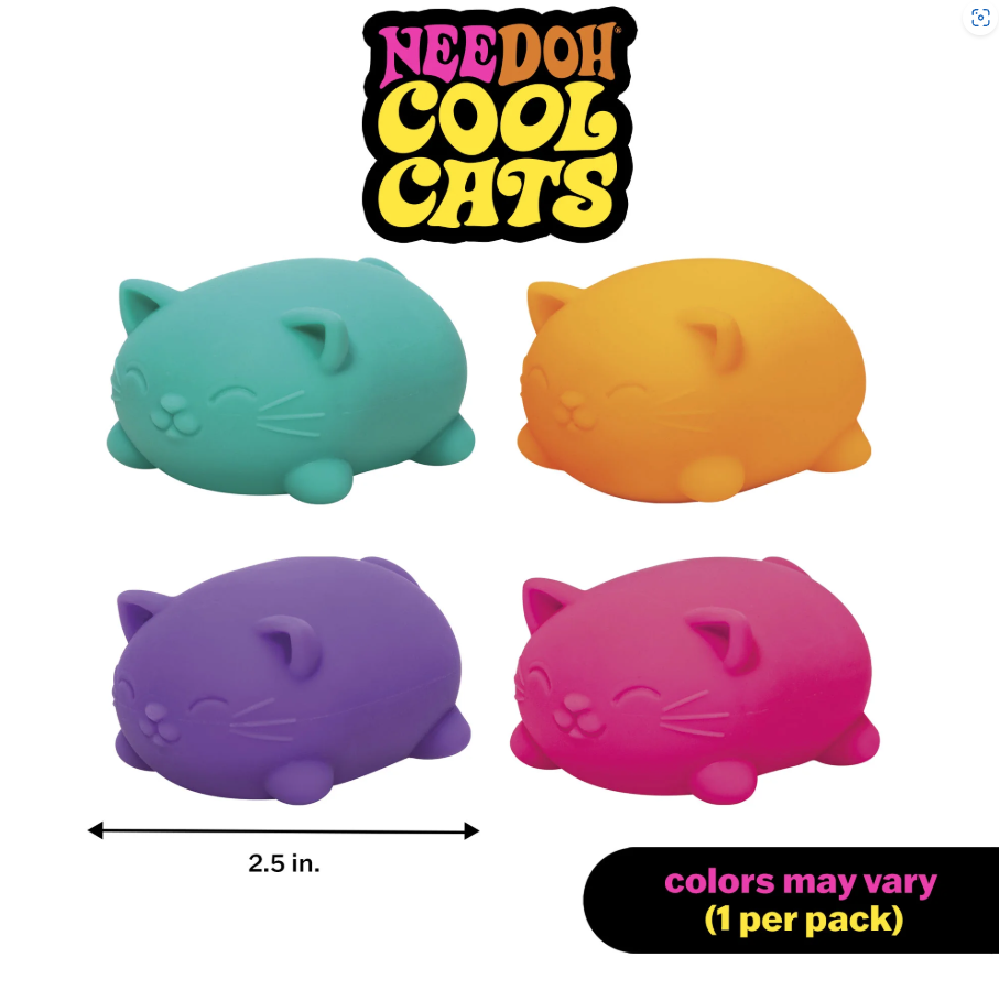 Squish Toy - 12ct - Cool Cats