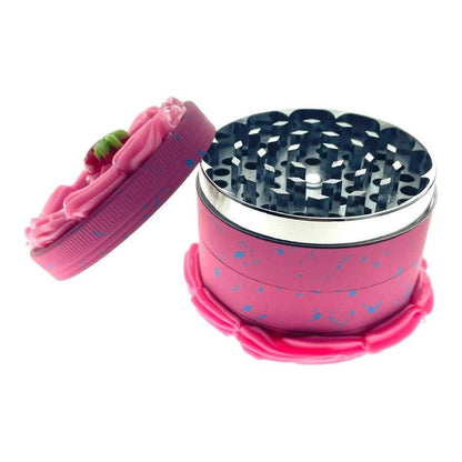Cake (4pc) Grinder - Icing on Top - 63mm