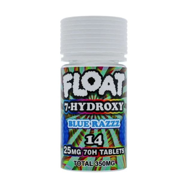 Float - 7-OH Tabs - Blue Razz - 25mg - 14ct +