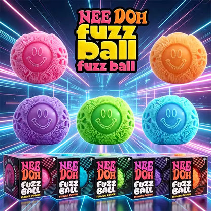 Squish Toy - 12ct - Fuzz Ball