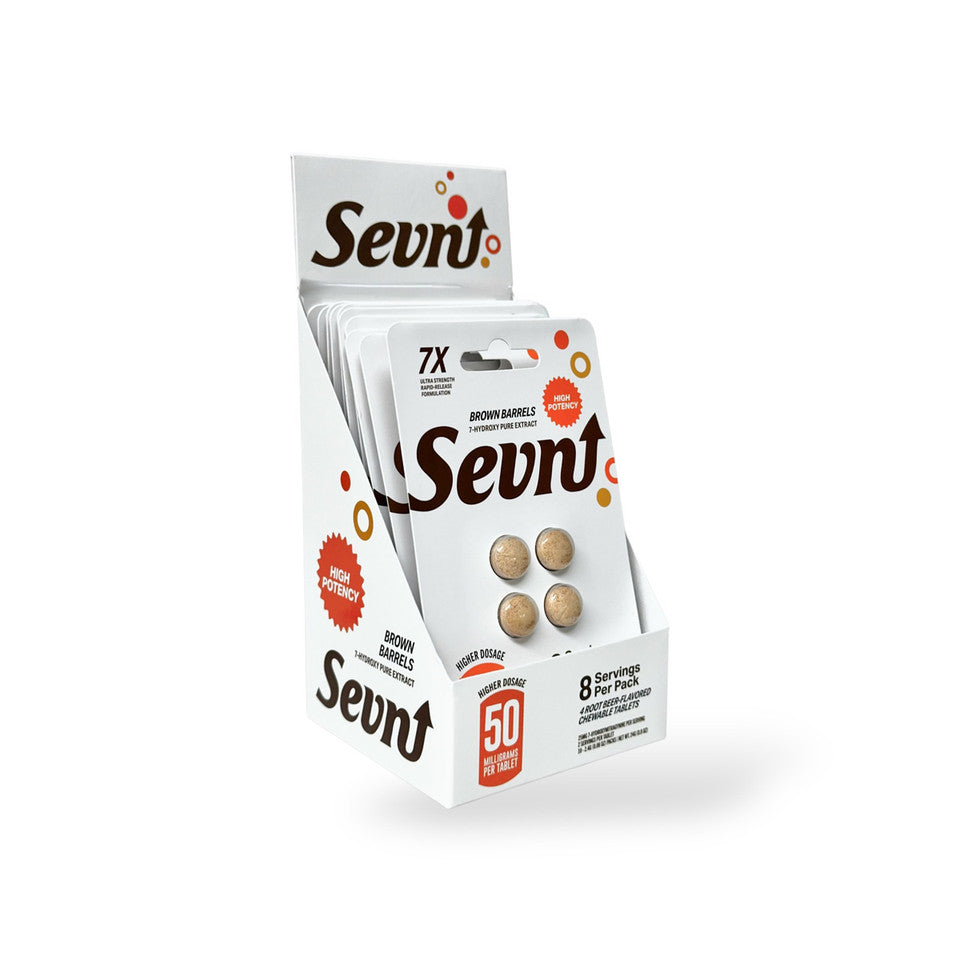 Sevn - 50mg 7-OH Tabs - 4pk - 10ct +