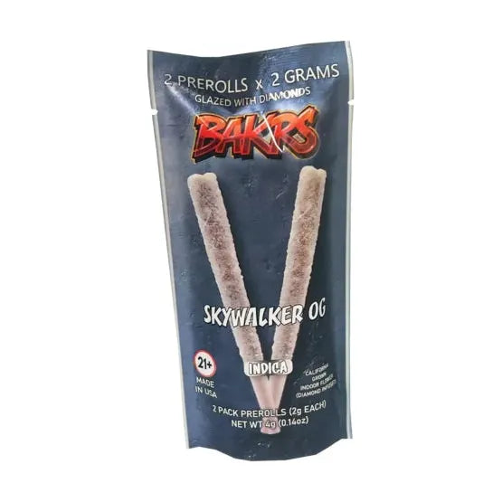 Bakrs - 2g Pre-Roll Diamonds - 2pk - 10ct