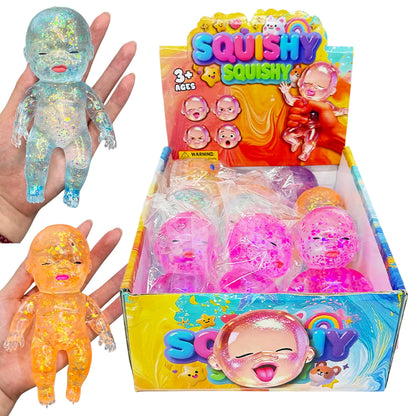 Squish Toy - 12ct - Baby Boy
