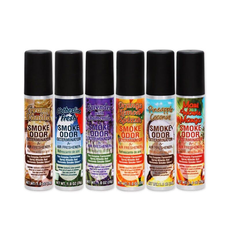 Smoke Odor Exterminator - 1oz Spray Display - Mixed Year Round - 12ct