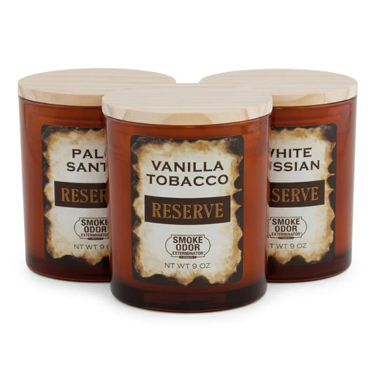 Smoke Odor Exterminator - Reserve Collection - 9oz Candles