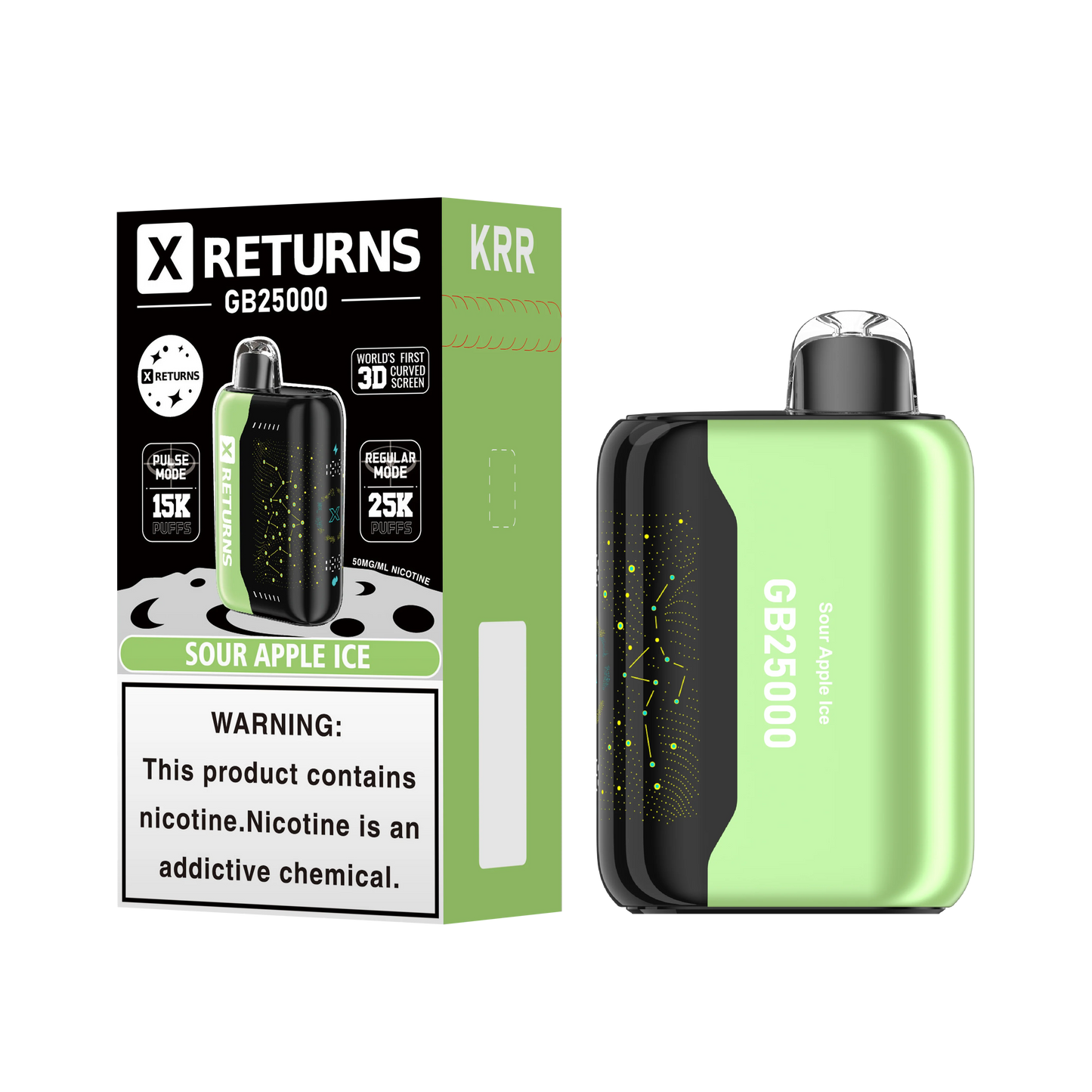X Returns 25k - 18ml - 5ct
