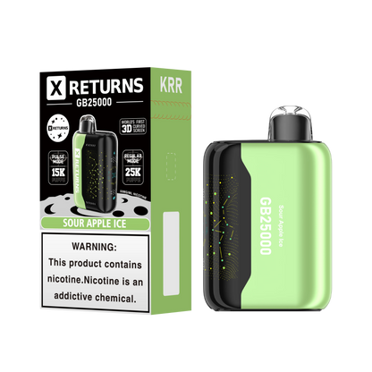 X Returns 25k - 18ml - 5ct