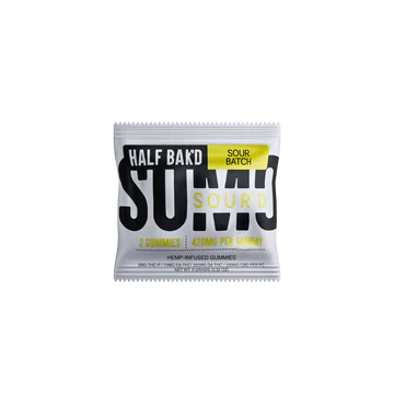 Half Bak'd - Sour'd Gummies | 2pk | 30ct