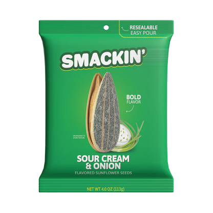 Smackin' Sunflower Seeds - 4oz Bag - 12ct