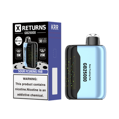 X Returns 25k - 18ml - 5ct