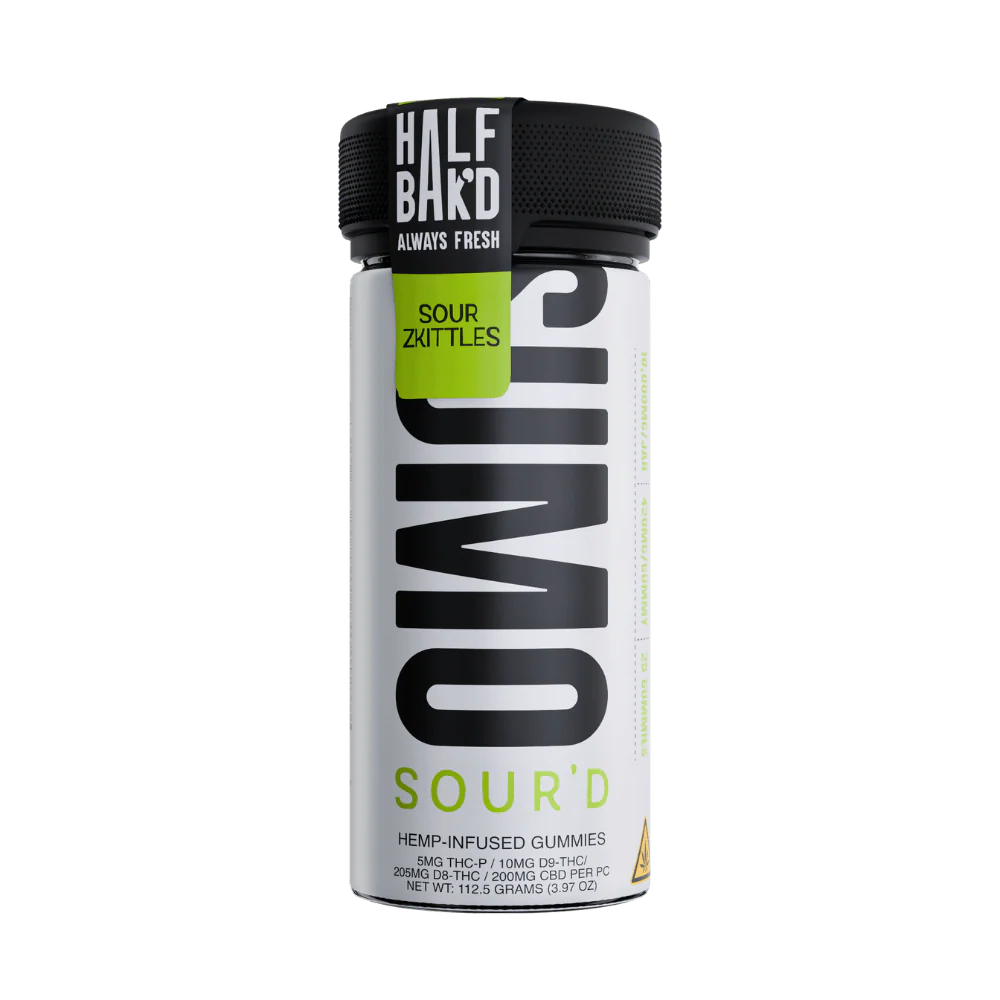 Half Bak'd - Sour'd Gummies | 25pk | 6ct