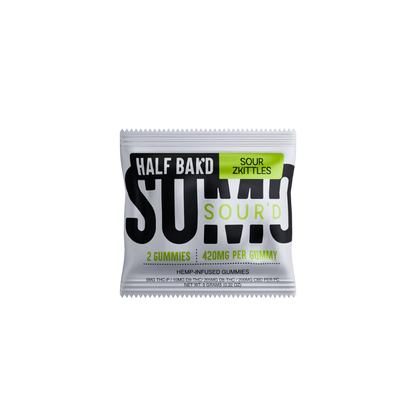 Half Bak'd - Sour'd Gummies | 2pk | 30ct