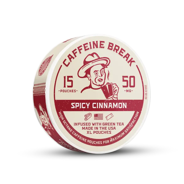 Alp 50mg Caffeine Pouches 15pk - 5ct - Spicy Cinnamon