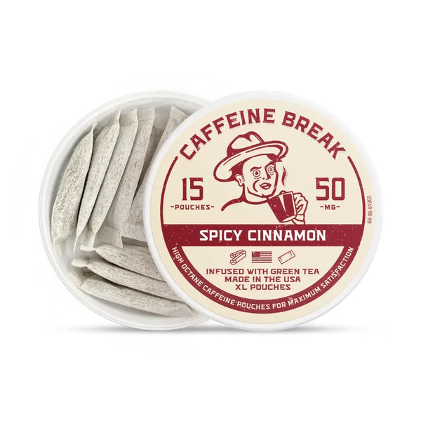 Alp 50mg Caffeine Pouches 15pk - 5ct - Spicy Cinnamon