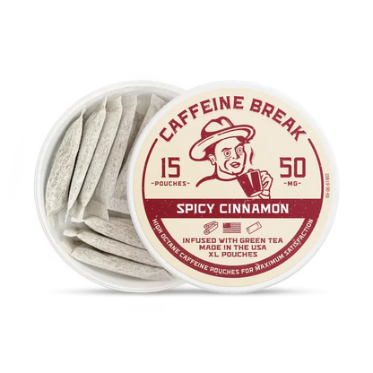 Alp 50mg Caffeine Pouches 15pk - 5ct - Spicy Cinnamon