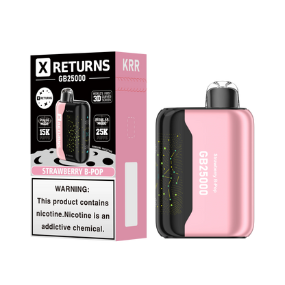 X Returns 25k - 18ml - 5ct