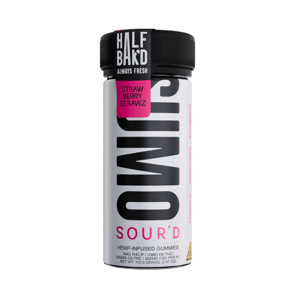 Half Bak'd - Sour'd Gummies | 25pk | 6ct