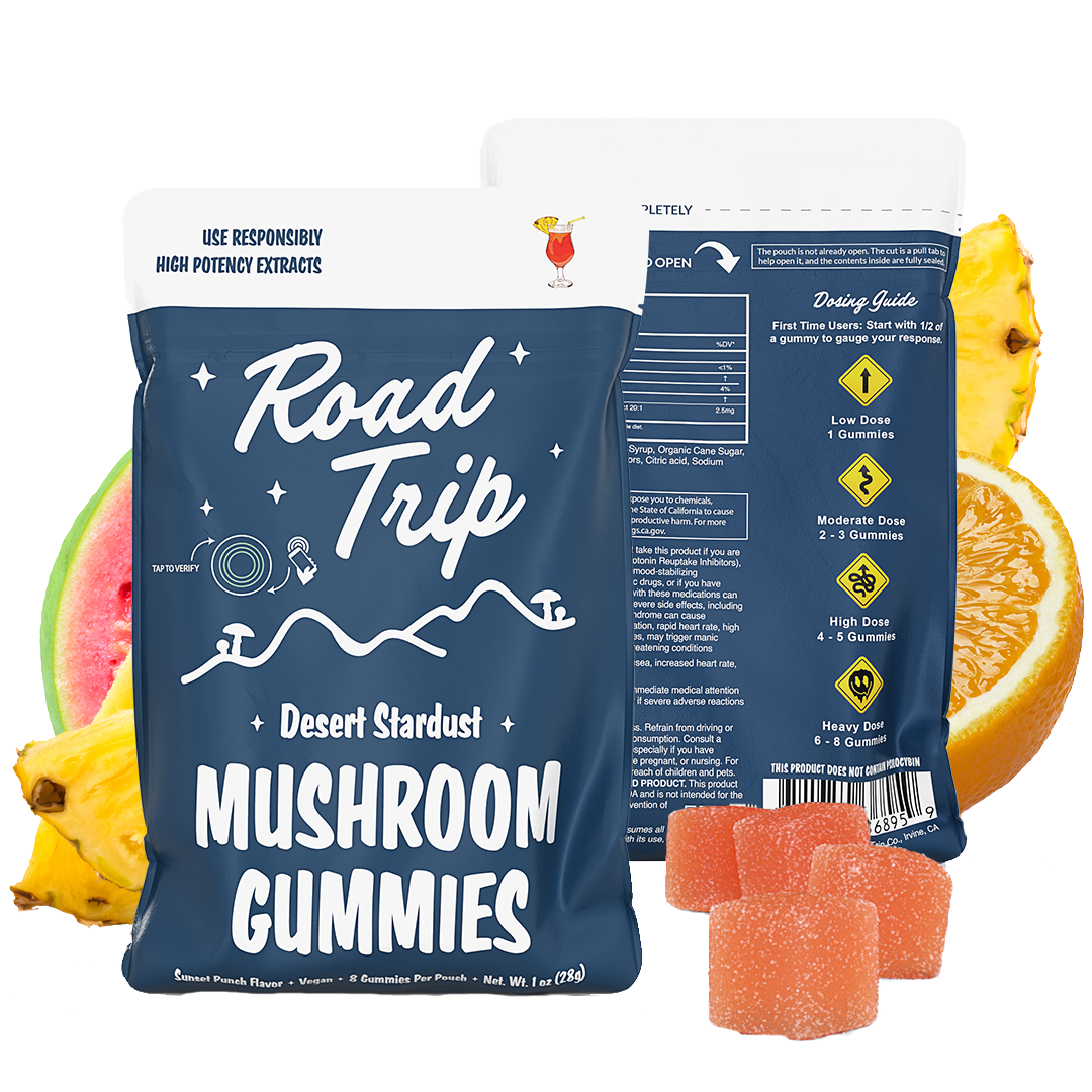 Road Trip Desert Stardust - Mushroom Gummies - 8pk - 10ct