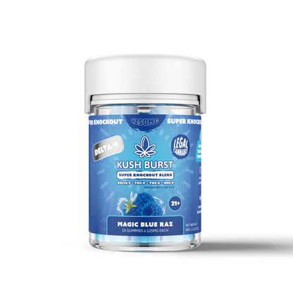 Kush Burst Knockout Gummies 10pk x 10