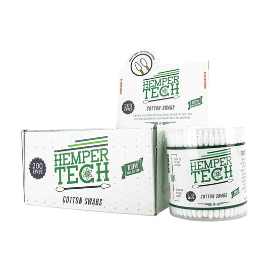 Hemper Tech Cotton Swabs (6pk) 200ct Display