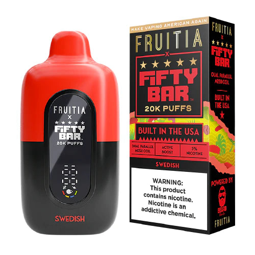 Fruitia x Fifty Bar 20k - 18ml - 5ct +