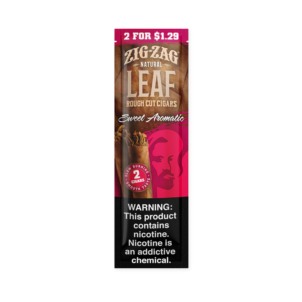 Zig Zag Leaf Cigars (2/$1.29) - 2pk - 15ct