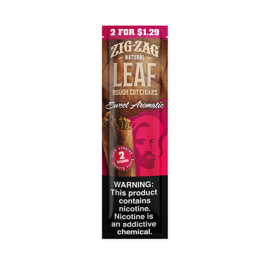 Zig Zag Leaf Cigars (2/$1.29) - 2pk - 15ct