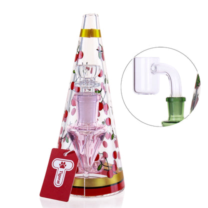 Tigerat - WP - 6.4" Cone Dab Rig w/ Bowl & Banger