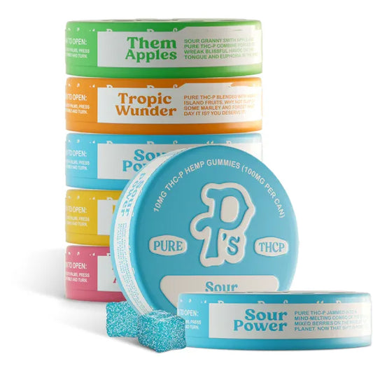 Pure P's THCP Edibles - 10pk - 6ct