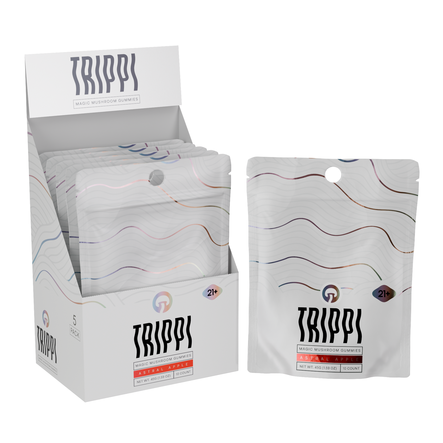 Trippi - Mushroom Gummies - 10pk - 5ct